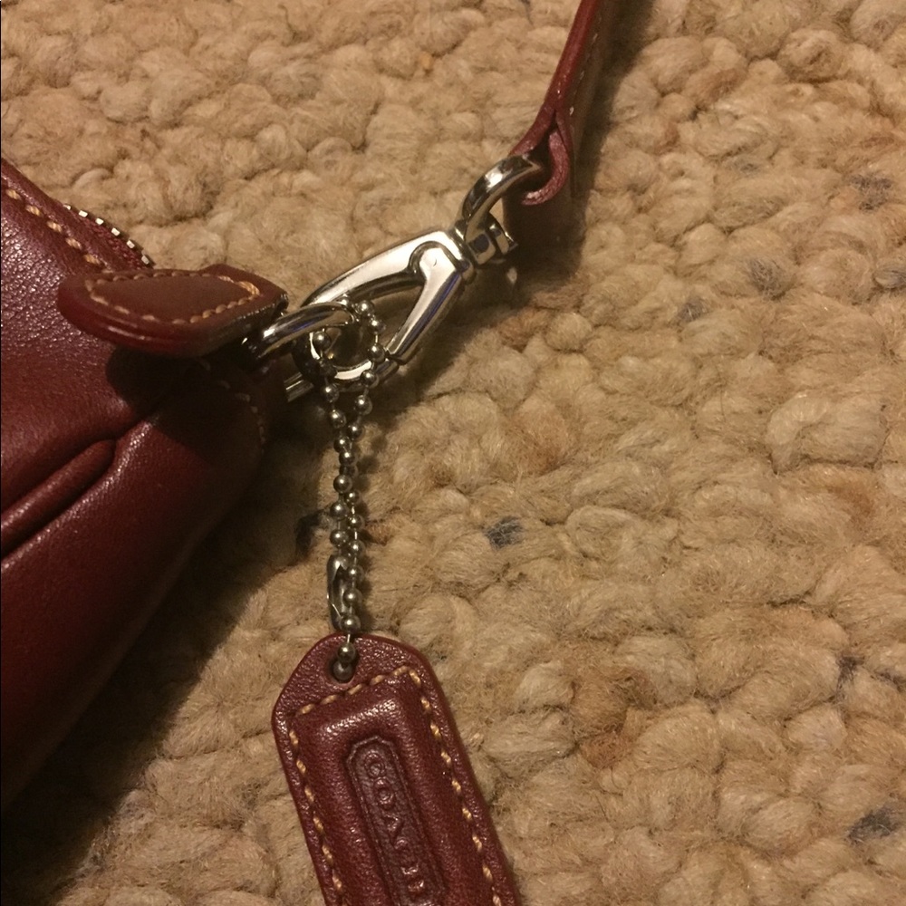 Red Coach purse- Small