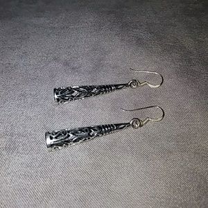 Silpada Cone-shaped Filigree Earrings