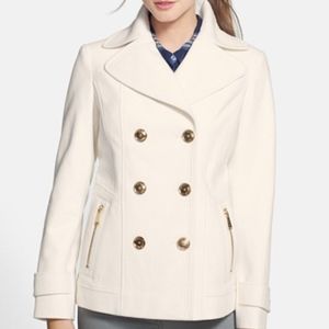 Michael Kors Wool Blend Peacoat