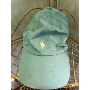Teal polo hat