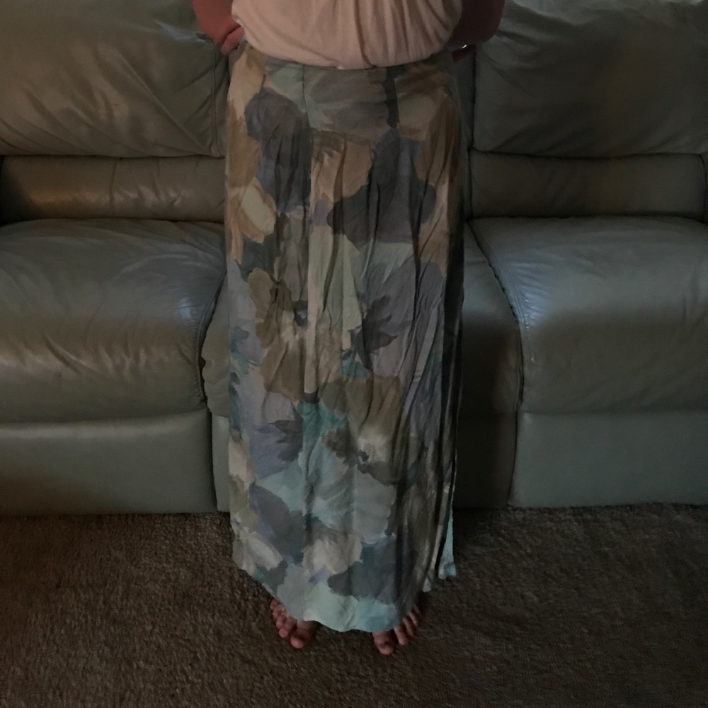 Wrap skirt ankle length size XS
