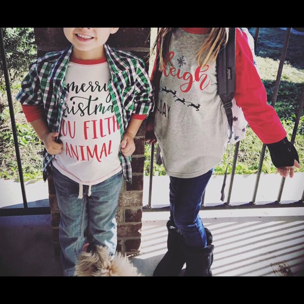 Christmas graphic tshirts