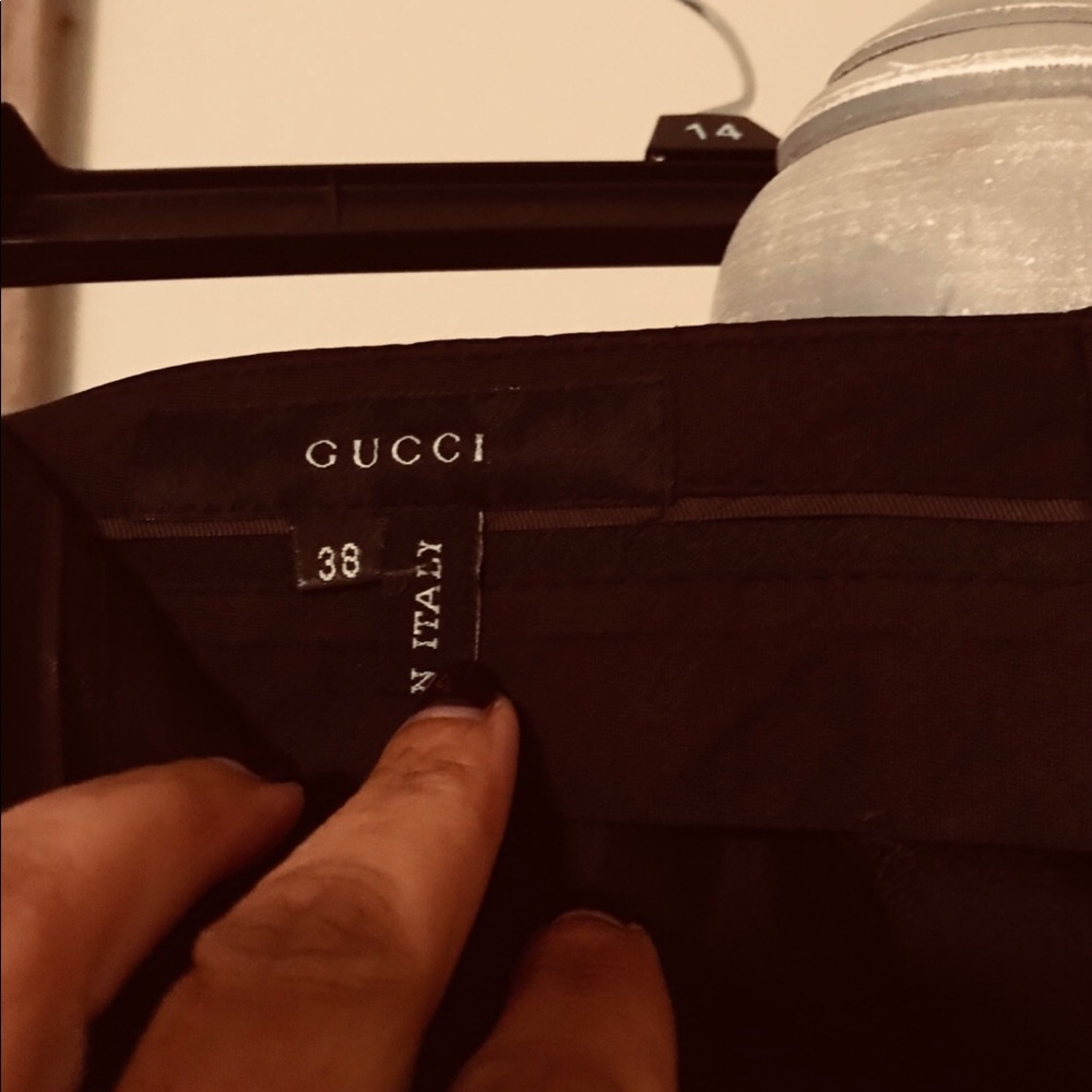 Satin Gucci pants!!