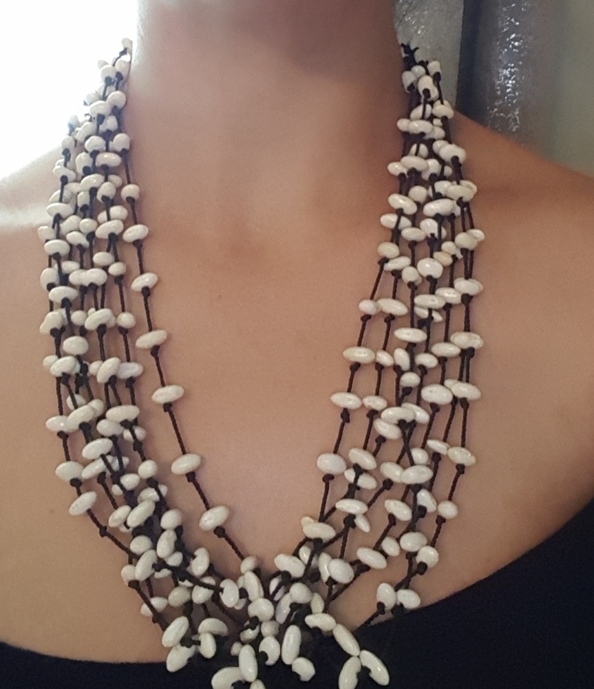 Handmade Beans Neklace