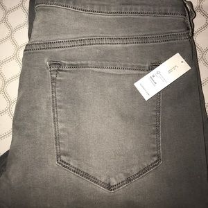 Gray old navy rockstar jeans size 12 regular