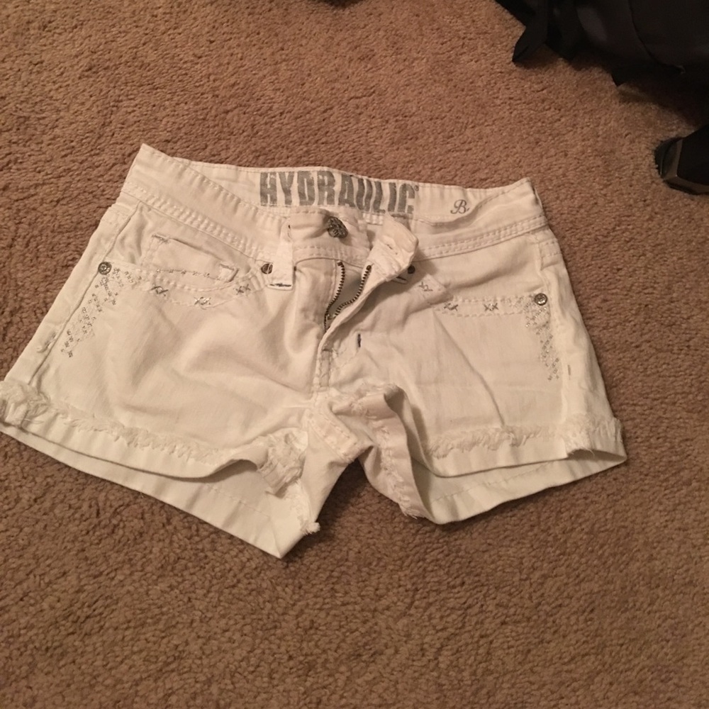 White shorts. Worn once, just not for me