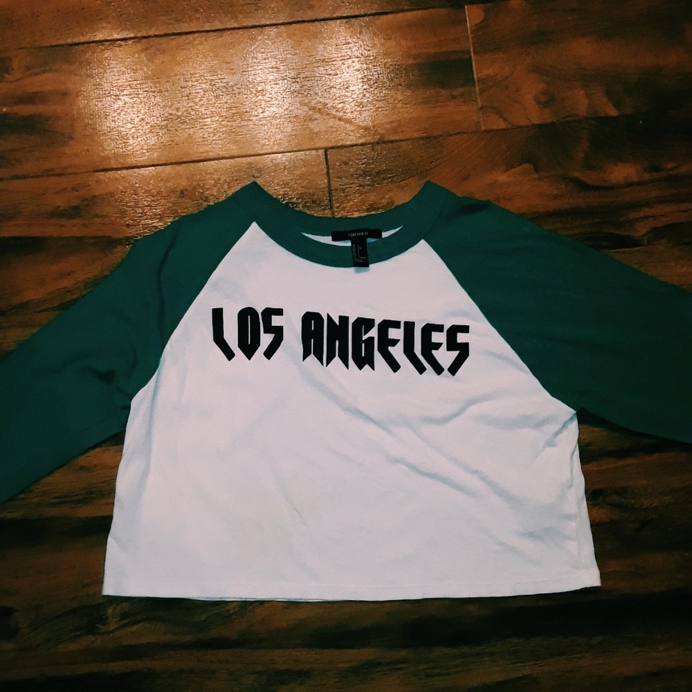 Long sleeve graphic tee