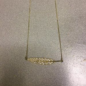 LC Lauren Conrad Leaf Necklace