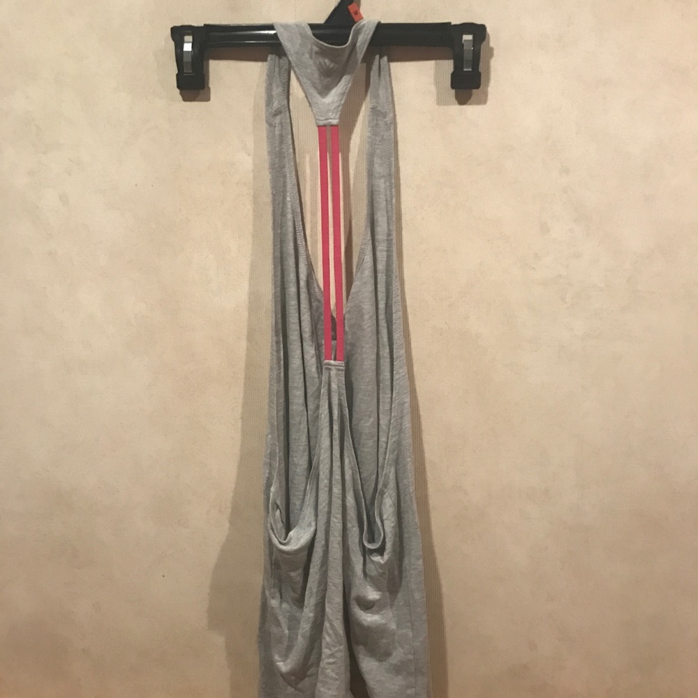 Open back work out tank