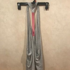 Open back work out tank