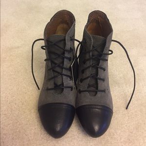 Zara lace up boots