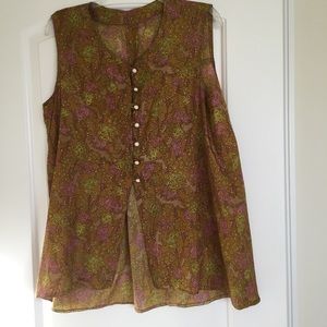 🟠10 for 10🟠 Silk Neutral Tank Top