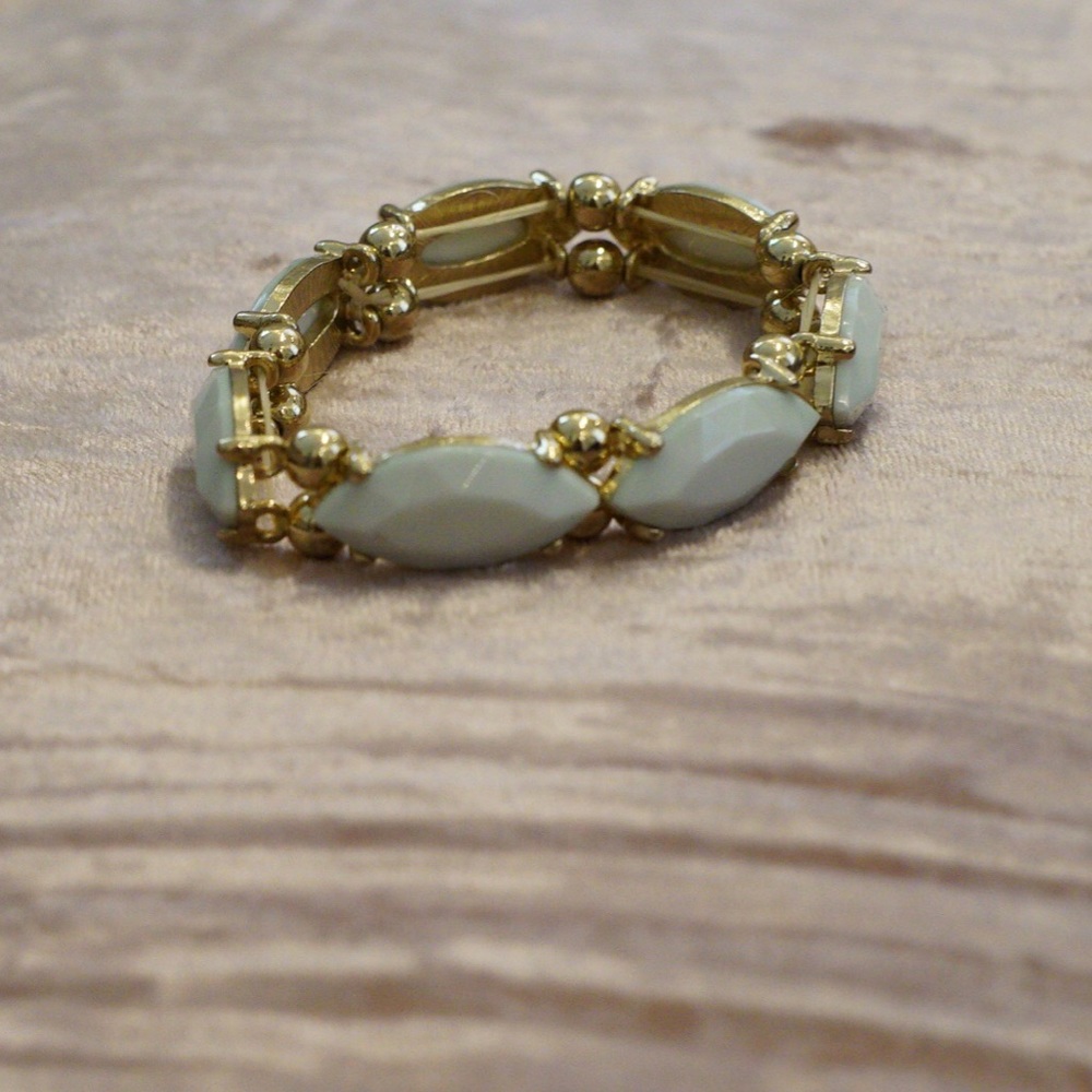 Seafoam chunky bracelet
