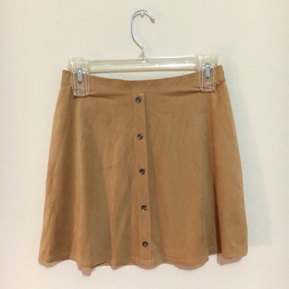 Suede Mini Skirt - Picture 1 of 1
