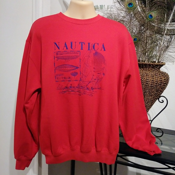 Vintage Nautica Sailboat Sweatshirt - Picture 1 of 4