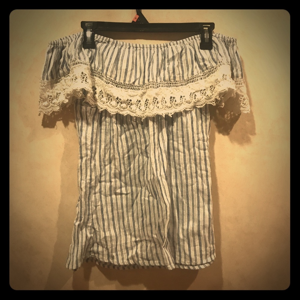 Off the shoulder tunic