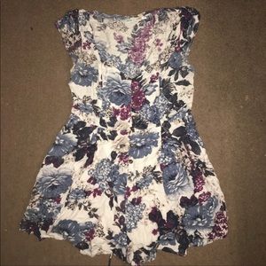 Urban Outfitters floral romper