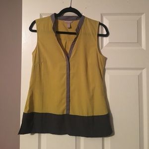 Color block top from Banana Republic
