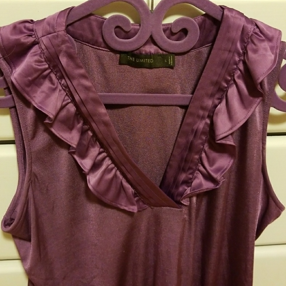 Eggplant tank top - Picture 2 of 3