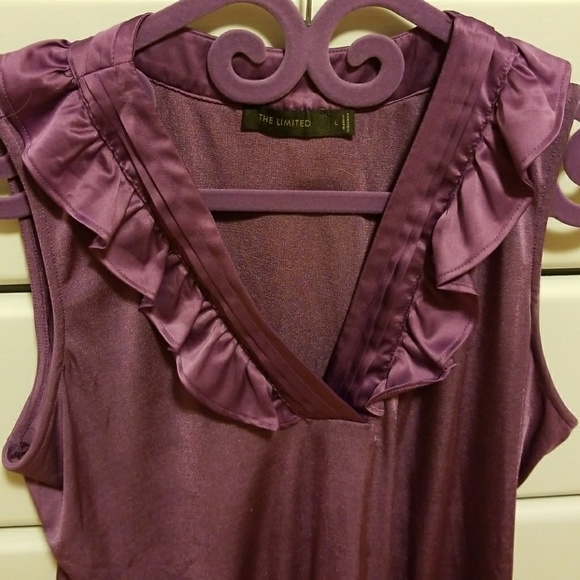 Eggplant tank top - Picture 2 of 3