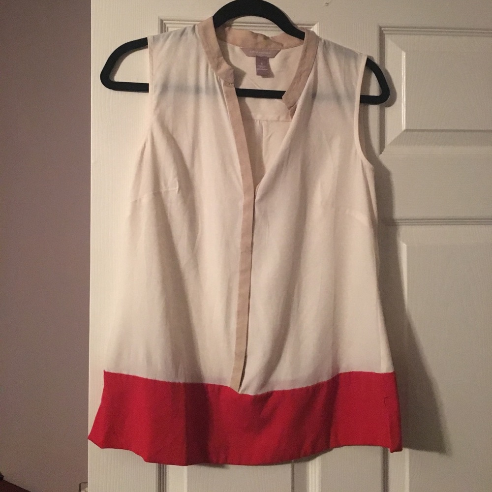 Color black top from Banana Republic