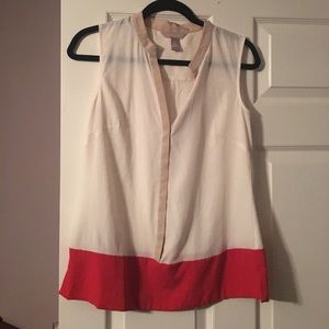 Color black top from Banana Republic