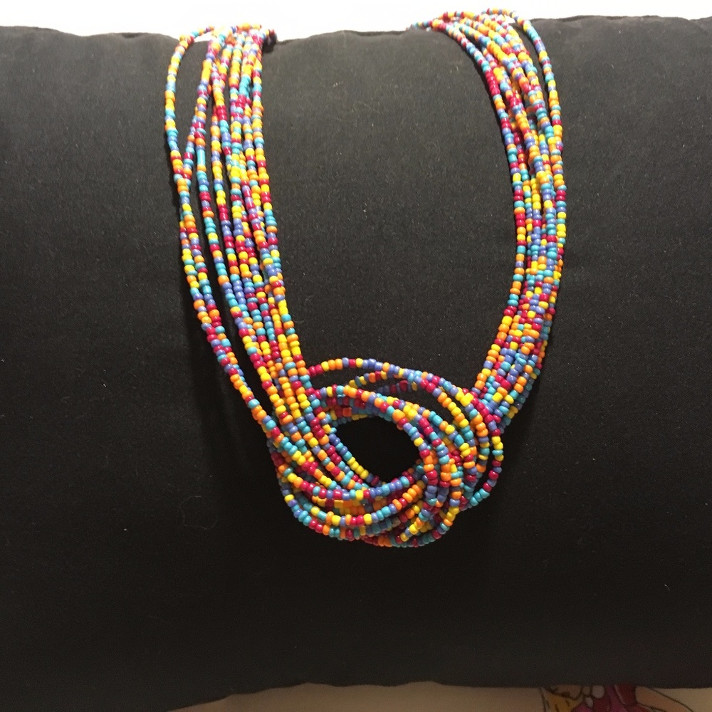 Old Navy Multi Colored Beaded Necklace