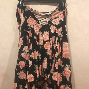 Floral swing dress