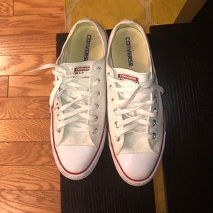 All white converse