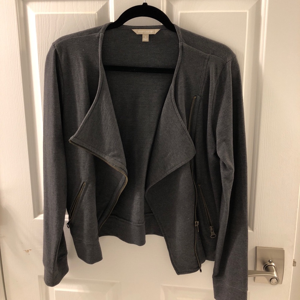 Banana Republic moto jacket