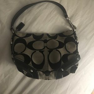 Coach logo small purse