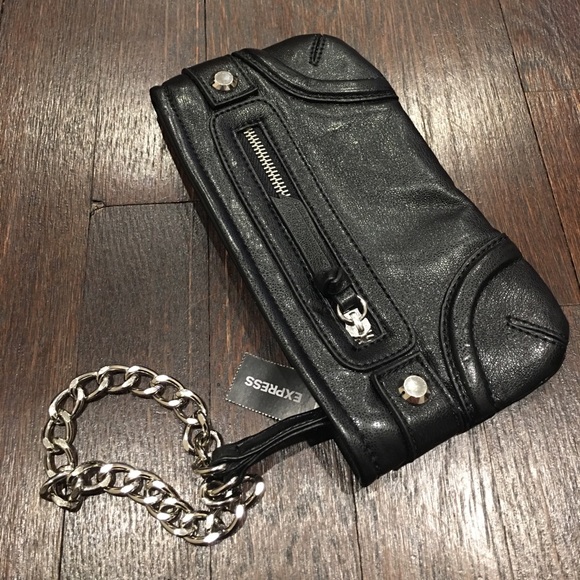 Express Leather Wristlet - Picture 3 of 4