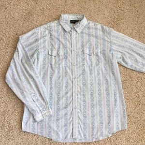 Men’s No Fear Paisley Button Down