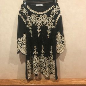 Beautiful beaded mini dress/tunic