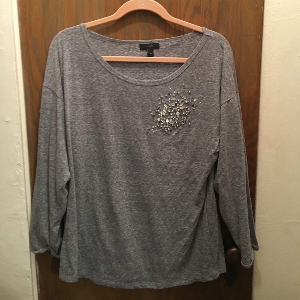 J.Crew Embellished shirt