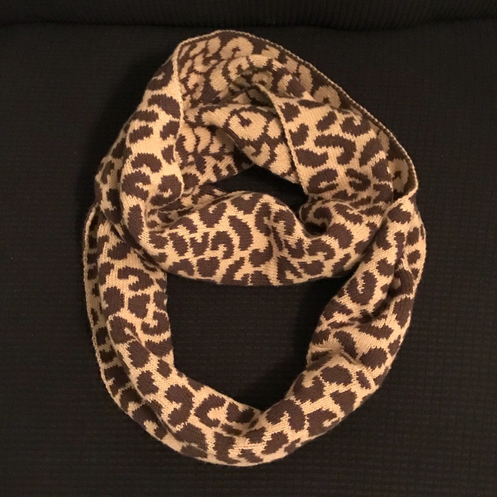 Leopard Print Infinity Scarf