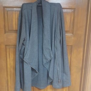 Long waterfall sweater