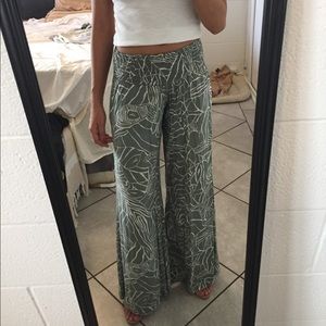 Bali inspired wide leg pants