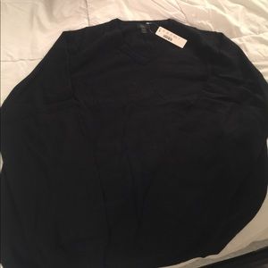 Black J Crew Wool Sweater NWT