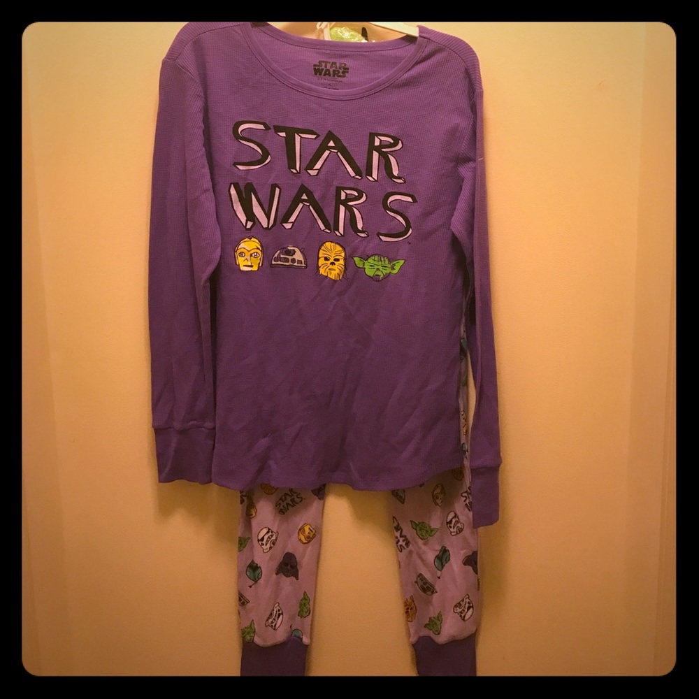 Star Wars Thermal Ladies Pajama Set Size XL