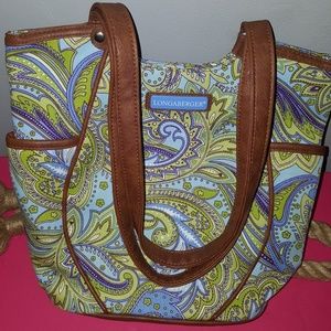 Designer Longaberger purse