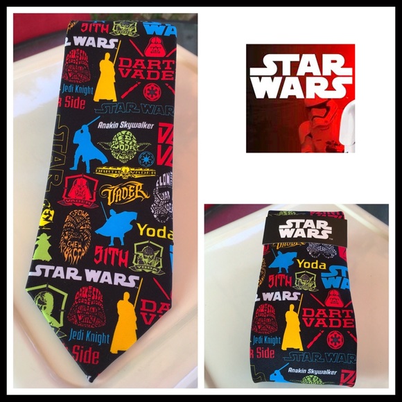 STAR WARS TIE BLACK PRINT - Picture 2 of 8