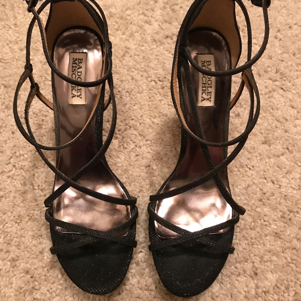 Badgley Mischka Strappy Heels