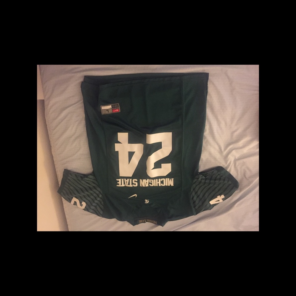 Vintage Michigan State Leveon Bell Stitched jersey