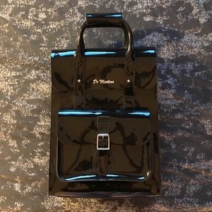 Dr. Martens Black Patent leather backpack