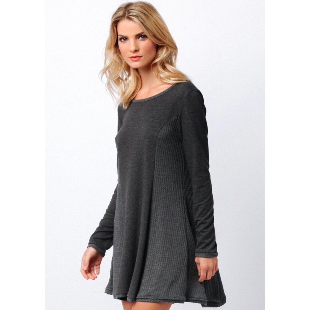 Lazy Sunday Waffle Dress/Tunic - Picture 4 of 4