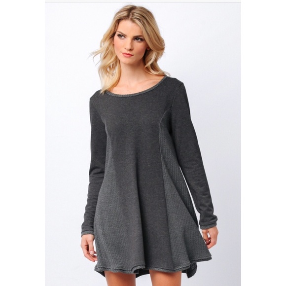 Lazy Sunday Waffle Dress/Tunic - Picture 2 of 4