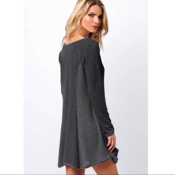 Lazy Sunday Waffle Dress/Tunic - Picture 3 of 4