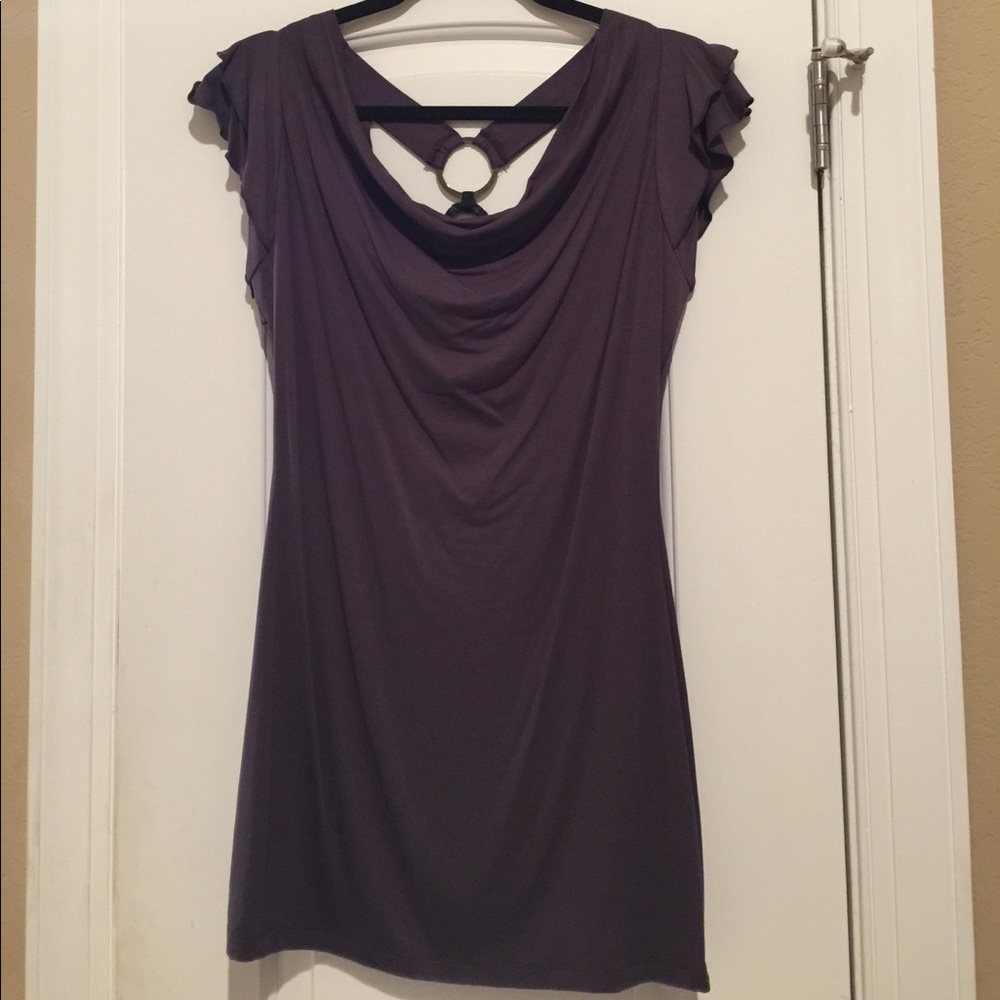 Charcoal Gray Tunic-New w/o tags