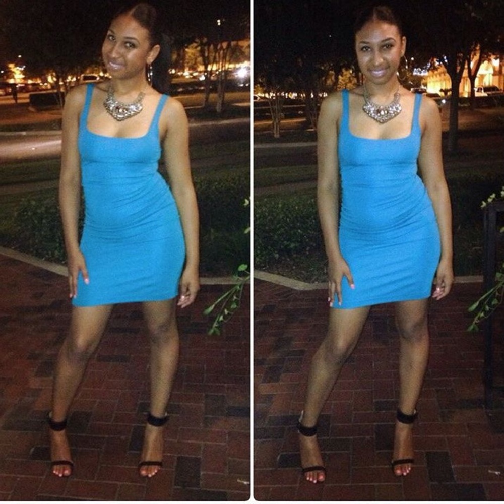 Zara Sleeveless Bodycon Midi Dress